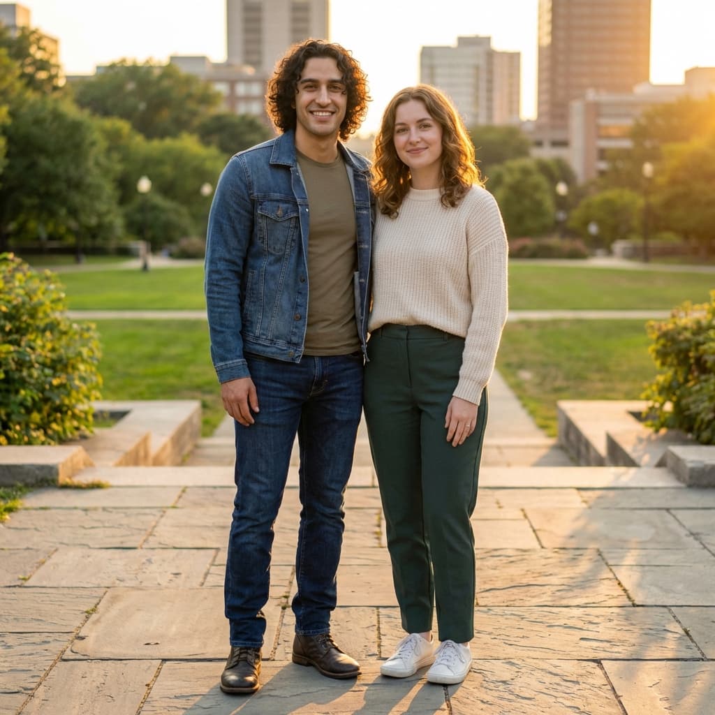 Realistic AI Companion of boy