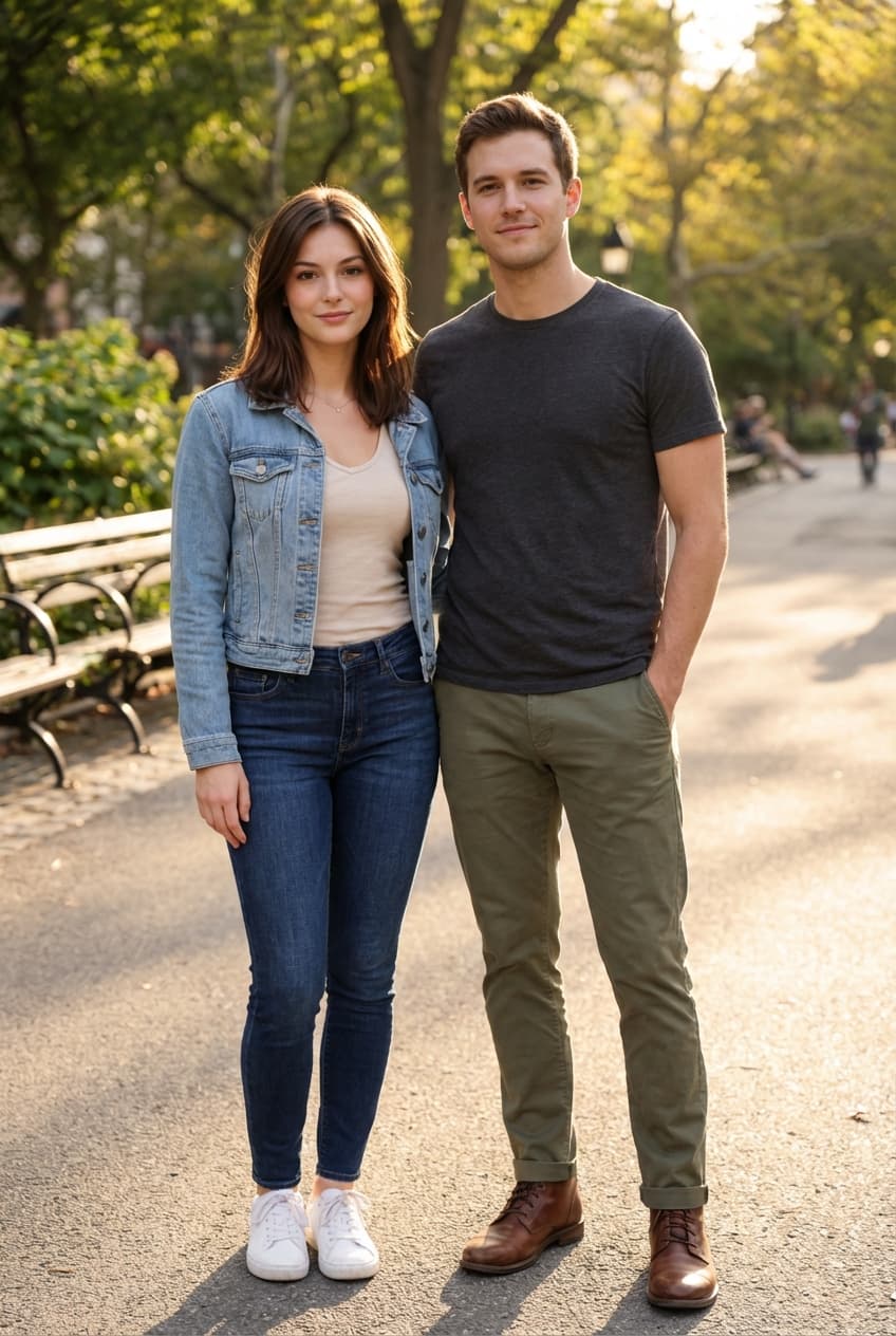 Realistic AI Companion of girl