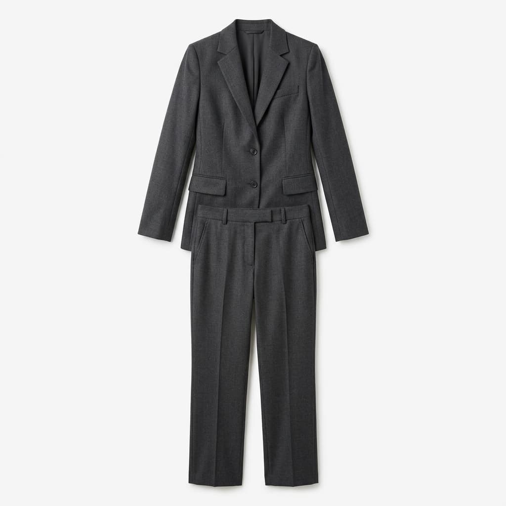 Charcoal Pantsuit