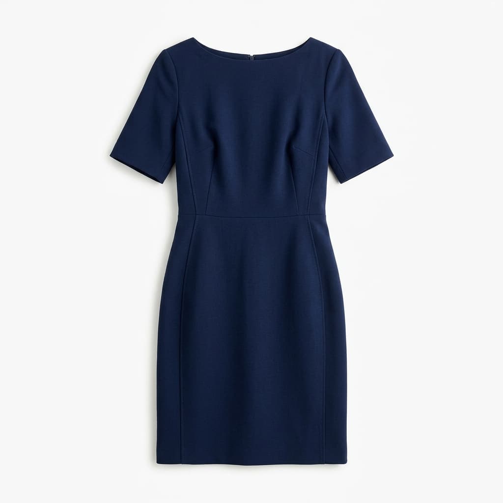 Navy Sheath Dress