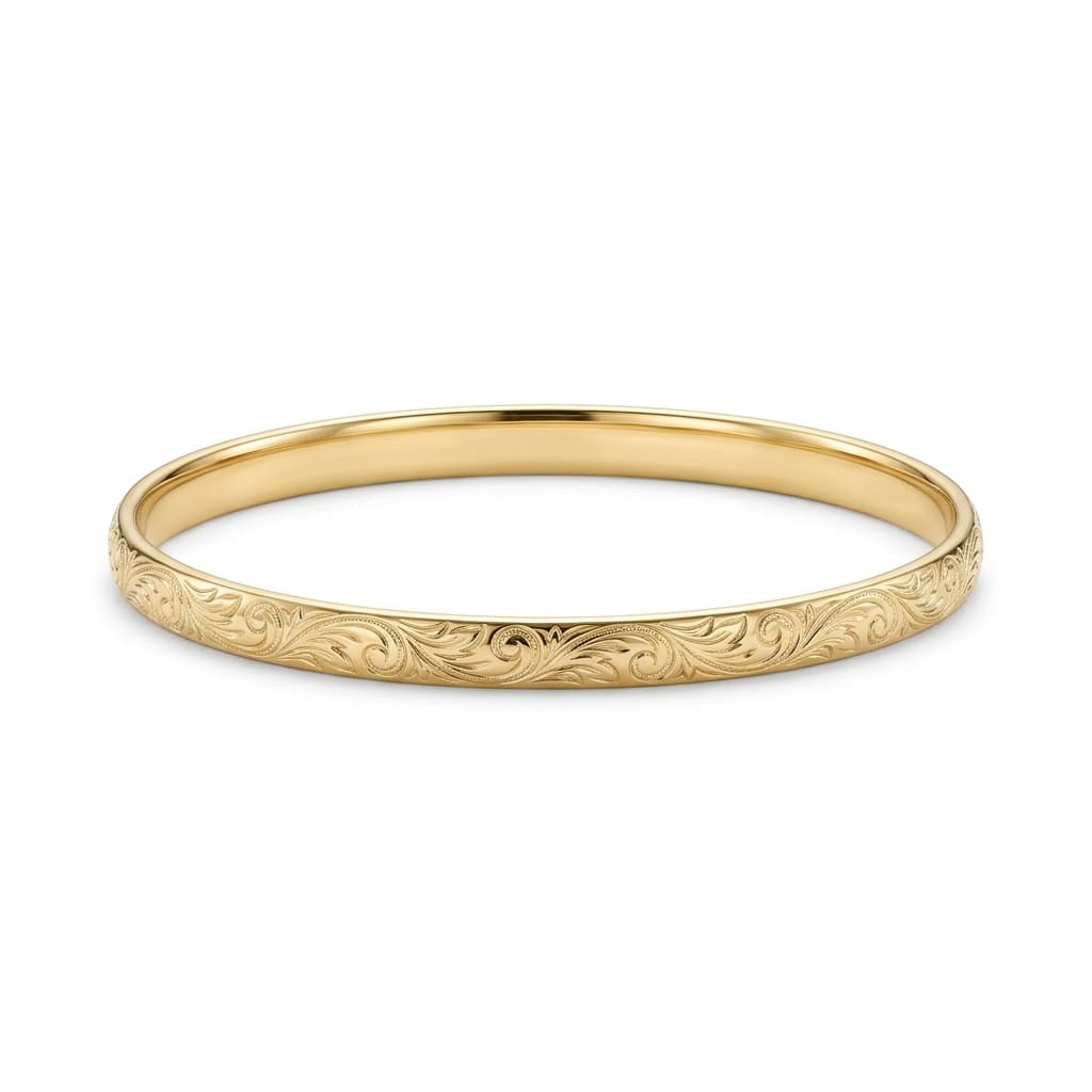 Yellow Gold Bangle