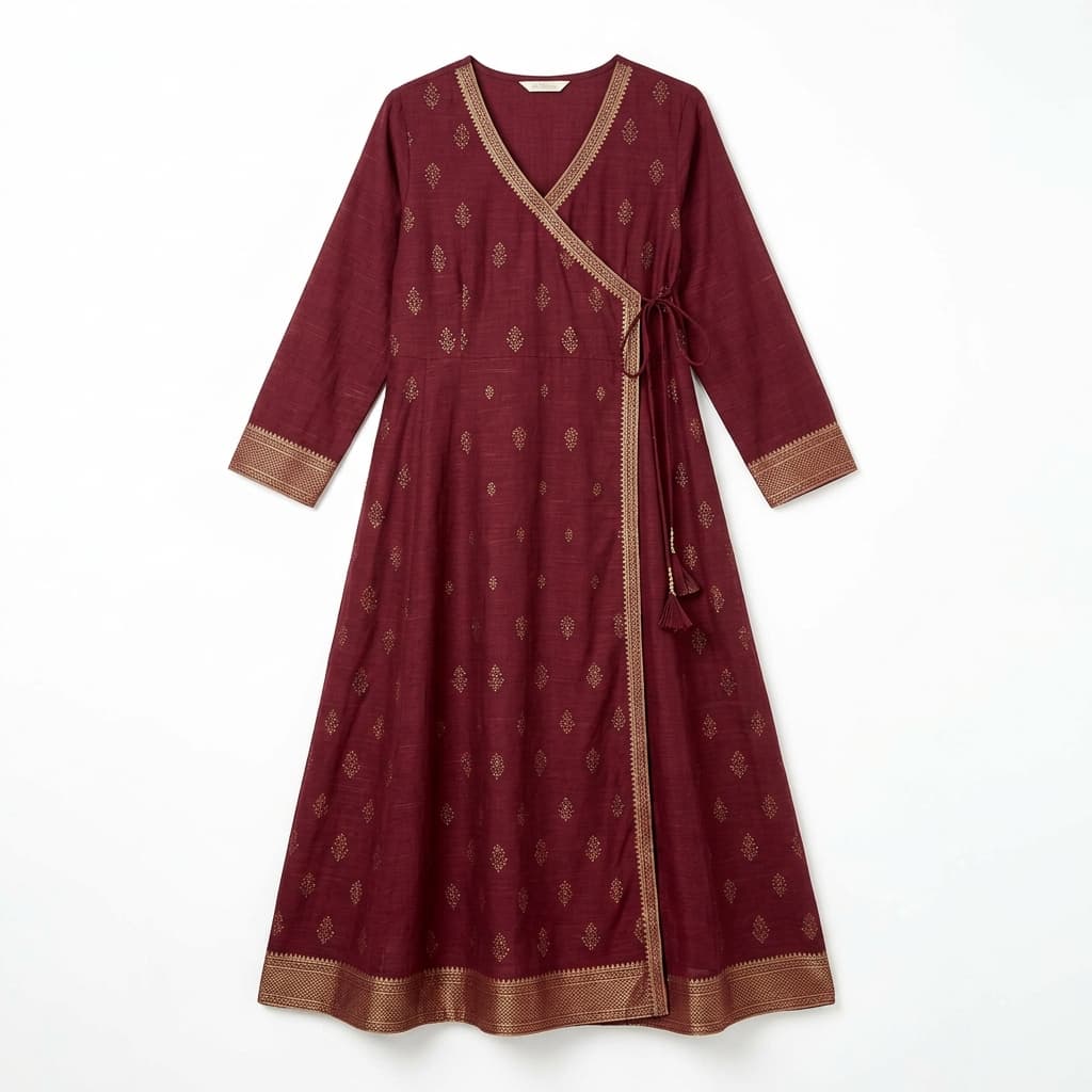 Maroon Angrakha
