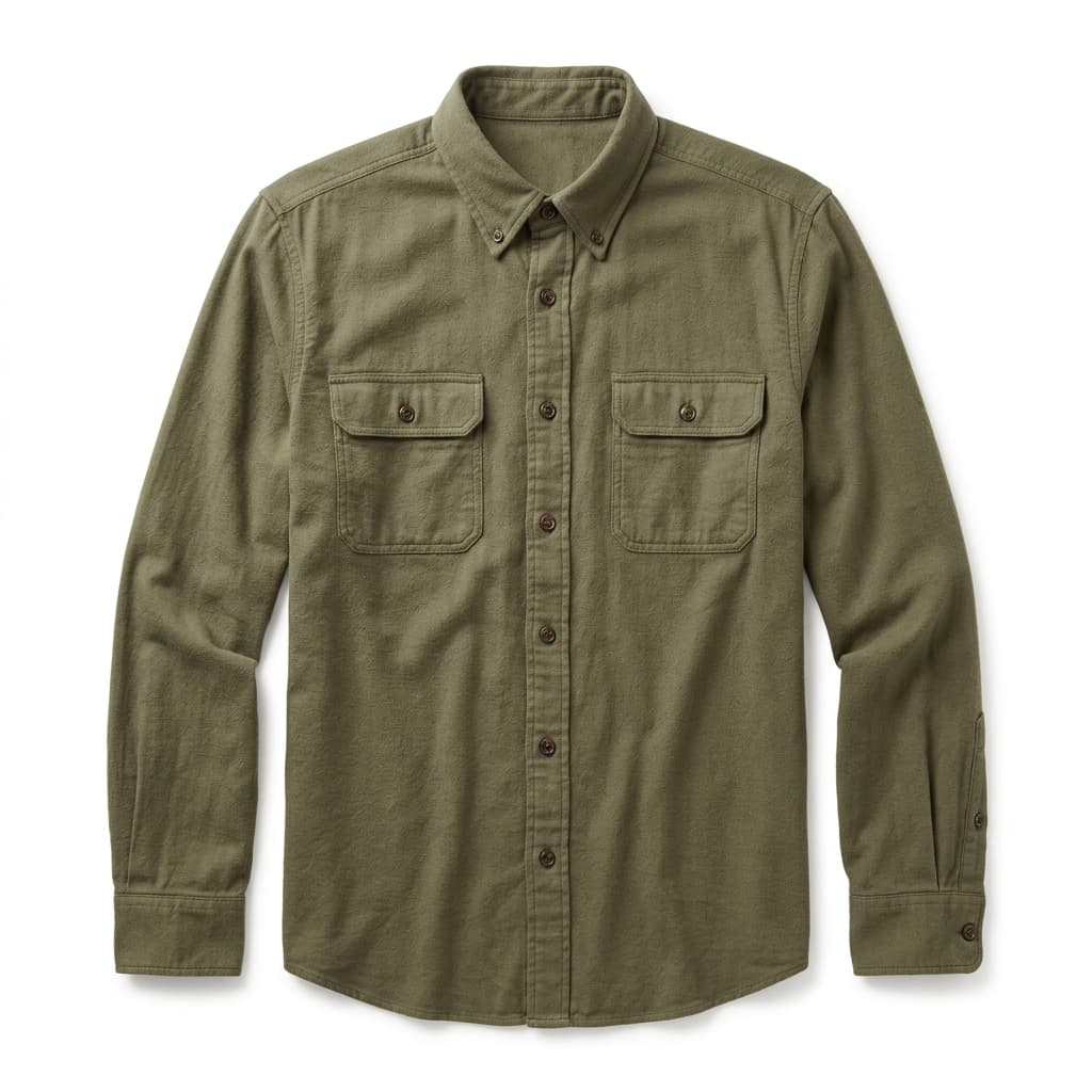 Olive Flannel