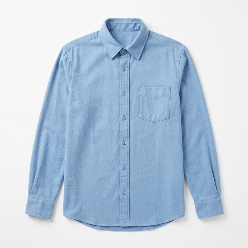 Sky Blue Flannel