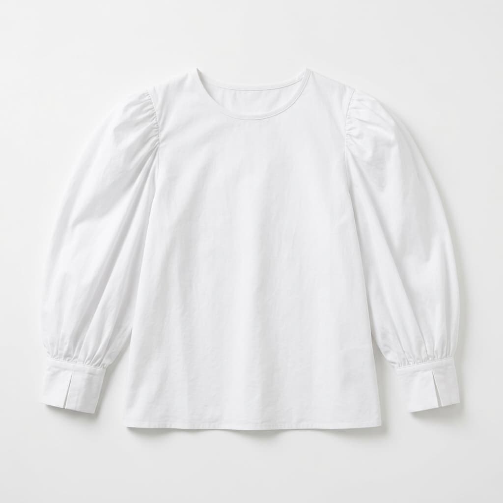 White Puff Sleeve