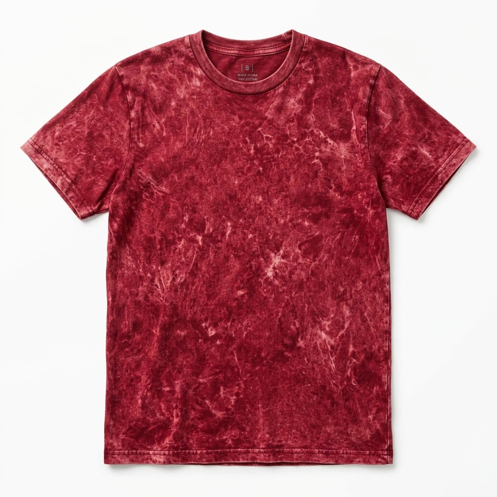 Crimson Acid Wash