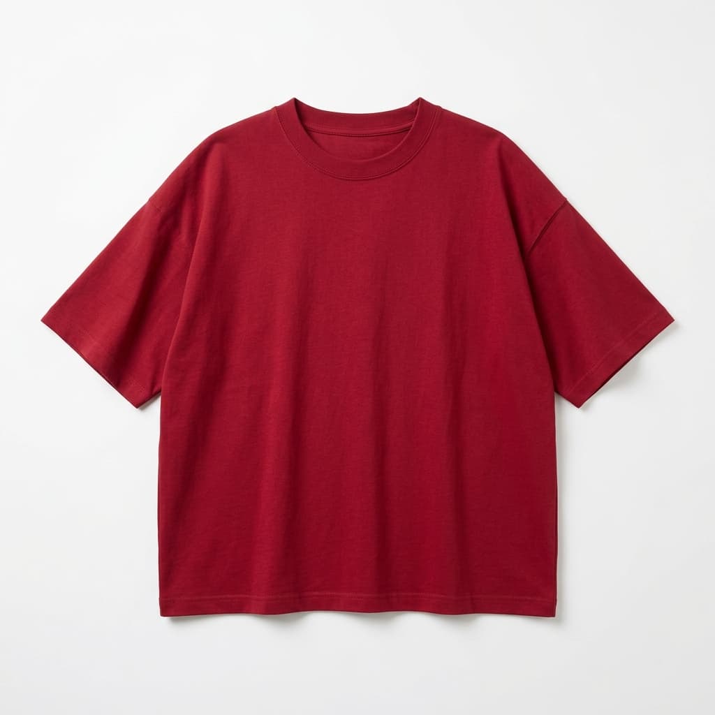Crimson Oversized